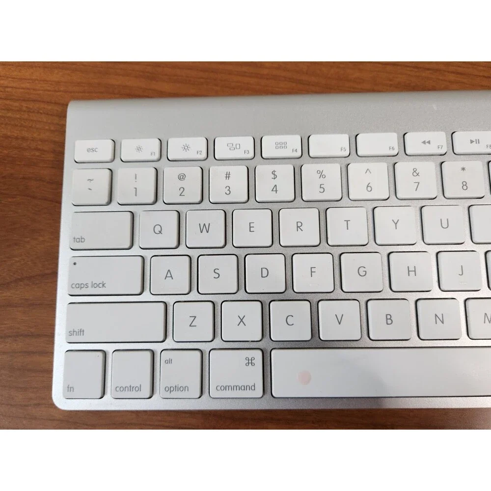 OEM Apple Wireless Bluetooth Keyboard Model A1314 For Mac Aluminium Tested